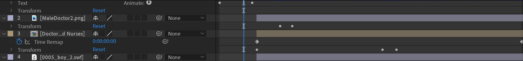 After Effects Timeline